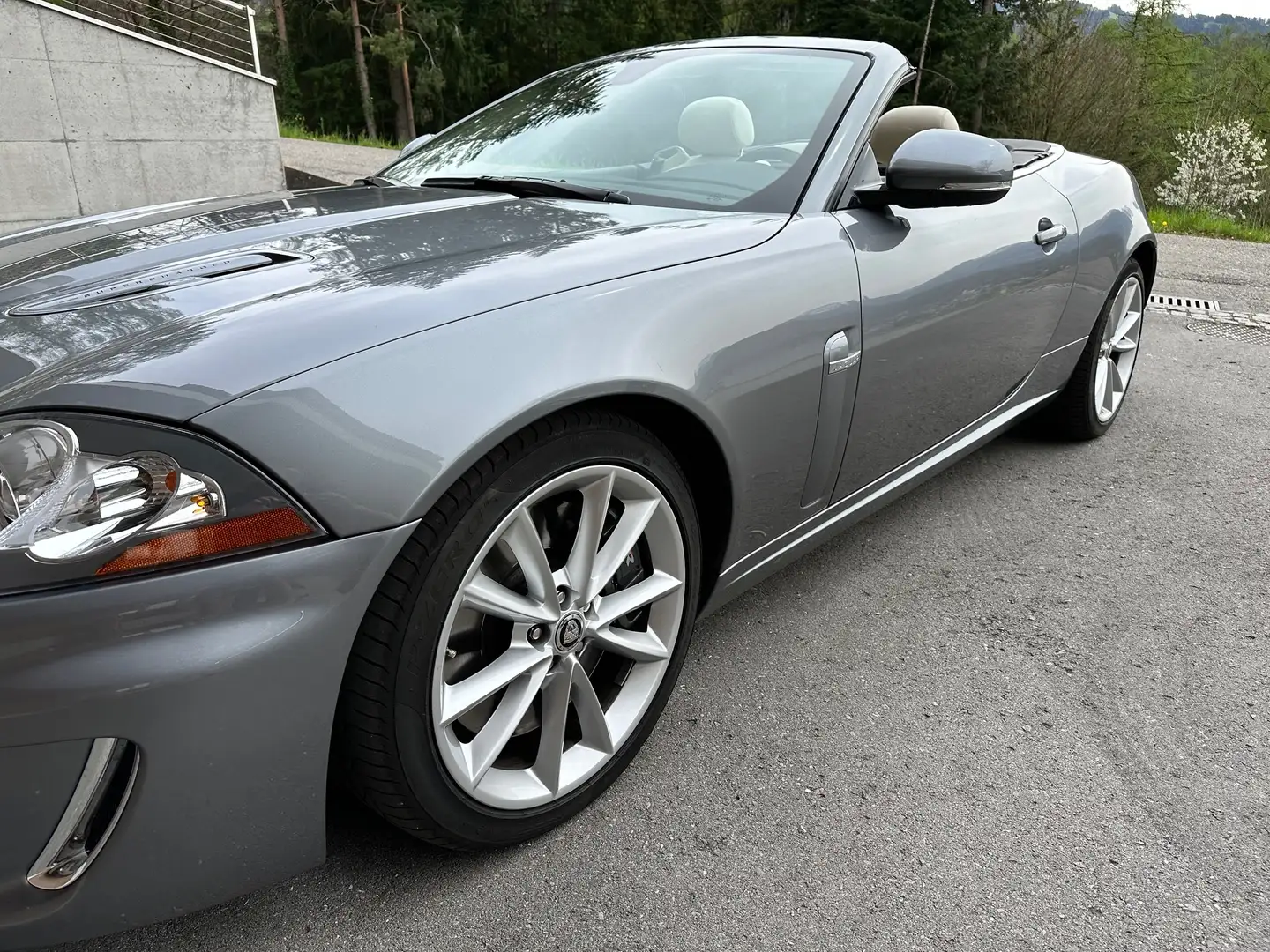 Jaguar XKR Cabrio Zilver - 1