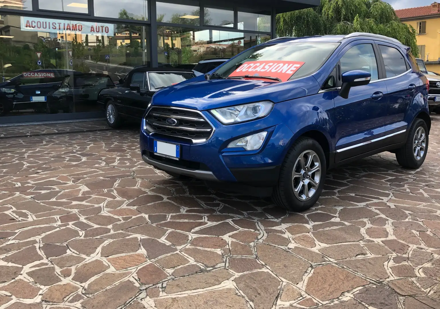 Ford EcoSport EcoSport 1.0 ecoboost Titanium s Bleu - 1