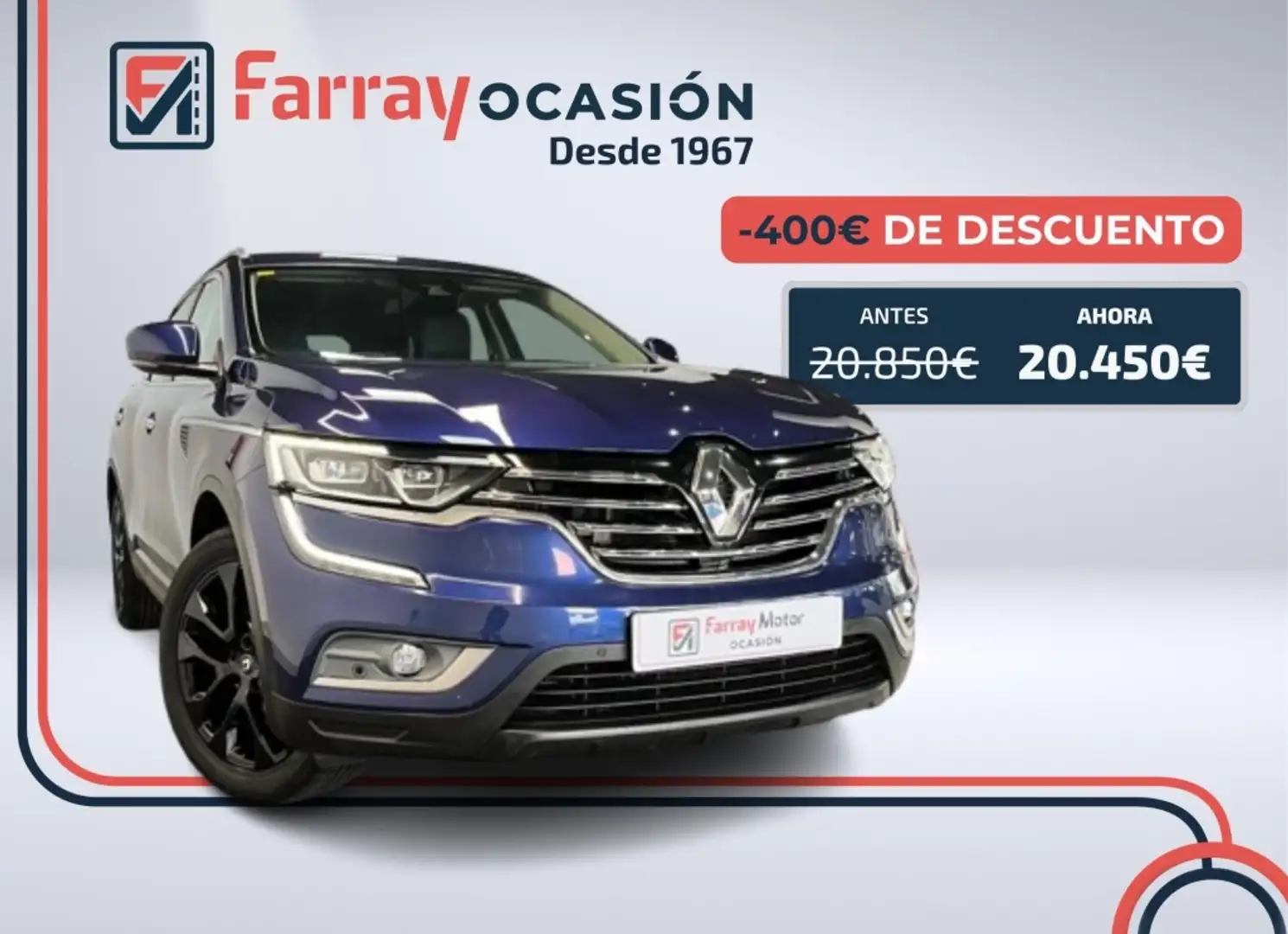 Renault Koleos 1.6dCi Zen 96kW Bleu - 1