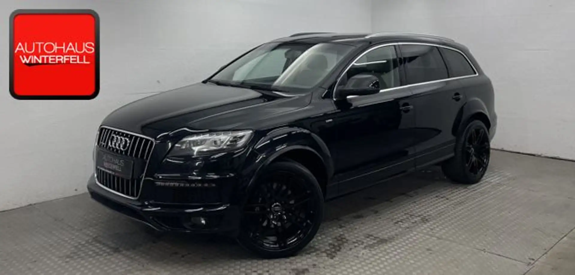Audi Q7 3.0 TDI qu S line PANO+AHK+KAMERA+BOSE+STANDH Siyah - 1
