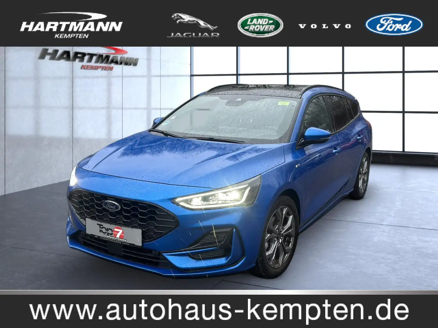 Ford Focus ST-Line Bluetooth Navi LED Klima el. Fenster Blau - 1