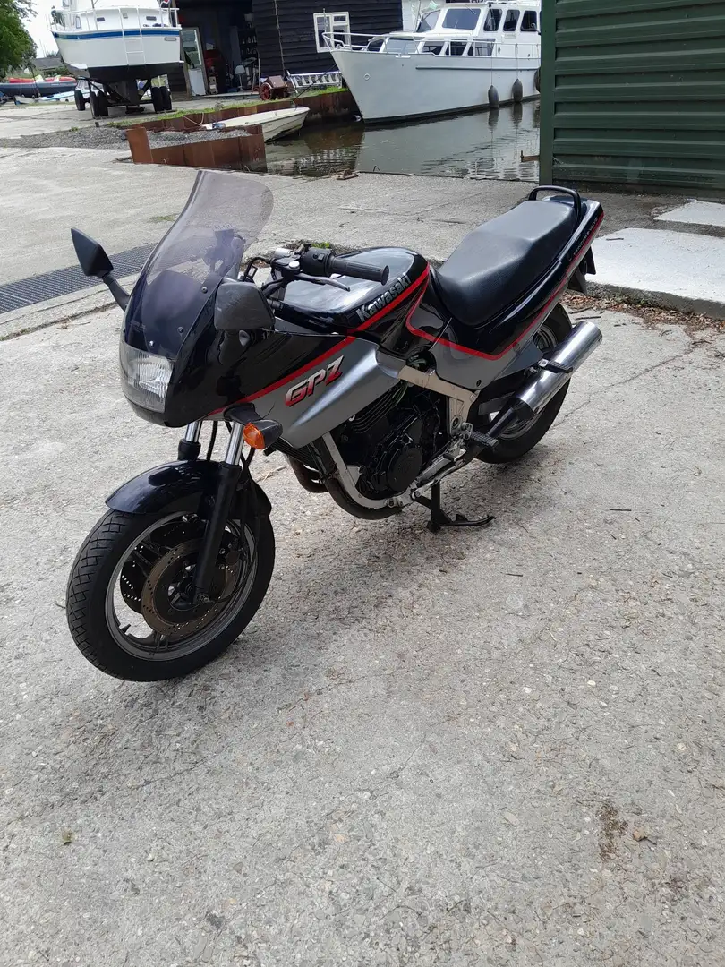 Kawasaki GPZ 500 S Noir - 1