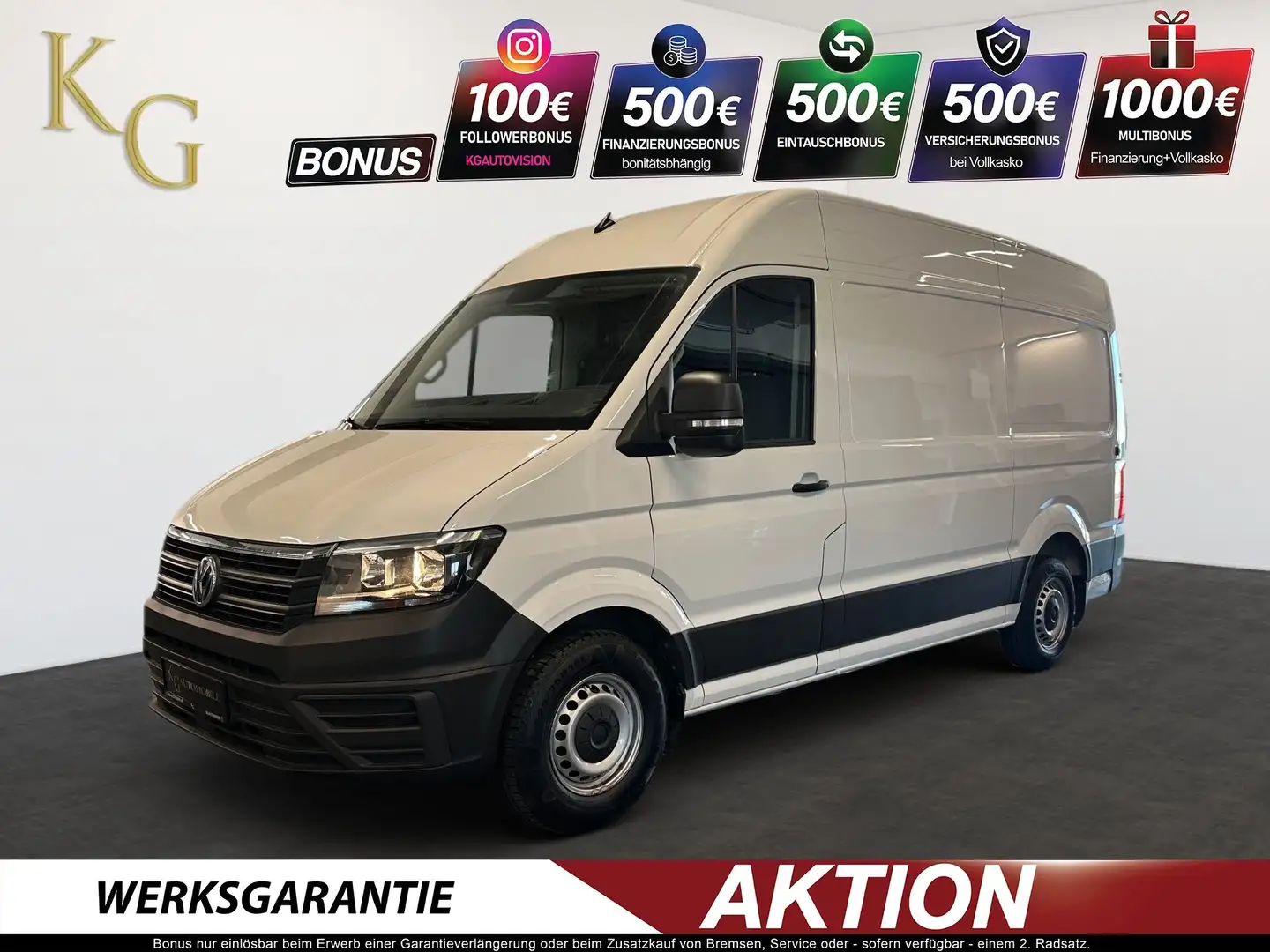 Volkswagen Crafter 35 2.0 TDI L3H3 25825NETTO ab ca. 251€ monatlich Weiß - 1