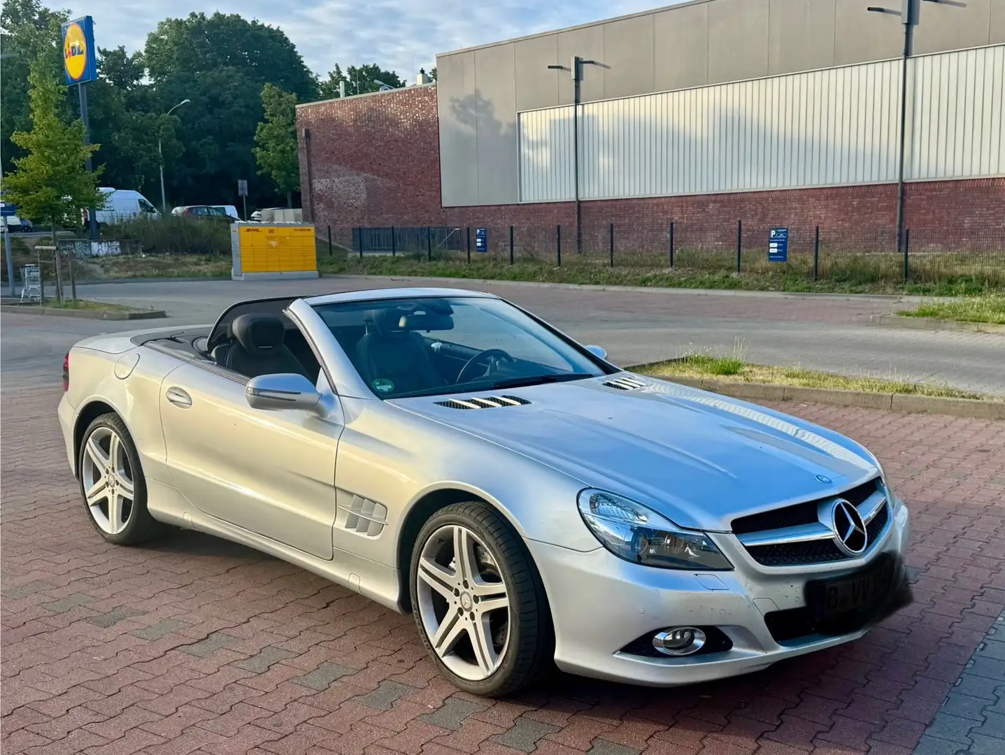 Mercedes-Benz SL 350 SL-Klasse Roadster 7G-TRONIC Night Edition Silber - 1