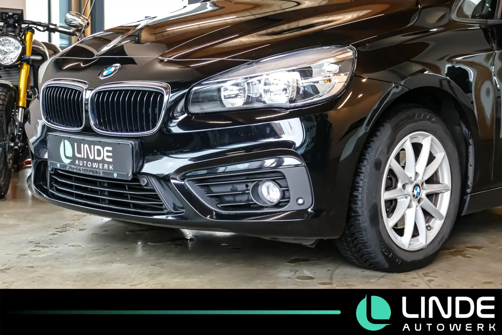 BMW 216 d Advantage |NAVI|SHZ|PDC|TEMPO|KLIMA|16 ALU Nero - 2
