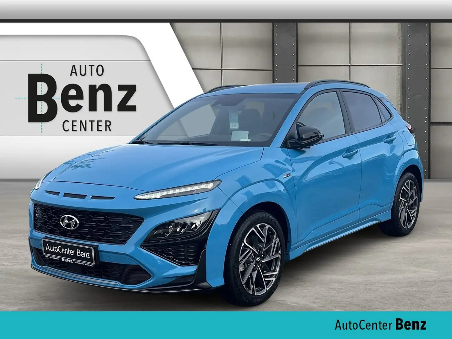 Hyundai KONA 1.6 T-GDI N-LINE *LED*NAVI*R-KAMERA* Klima Navi Bleu - 1