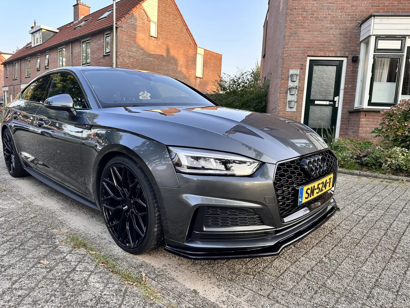 Audi A5 2.0 TFSI S-LINE vol opties  dealeronderhouden  NAP Grijs - 2