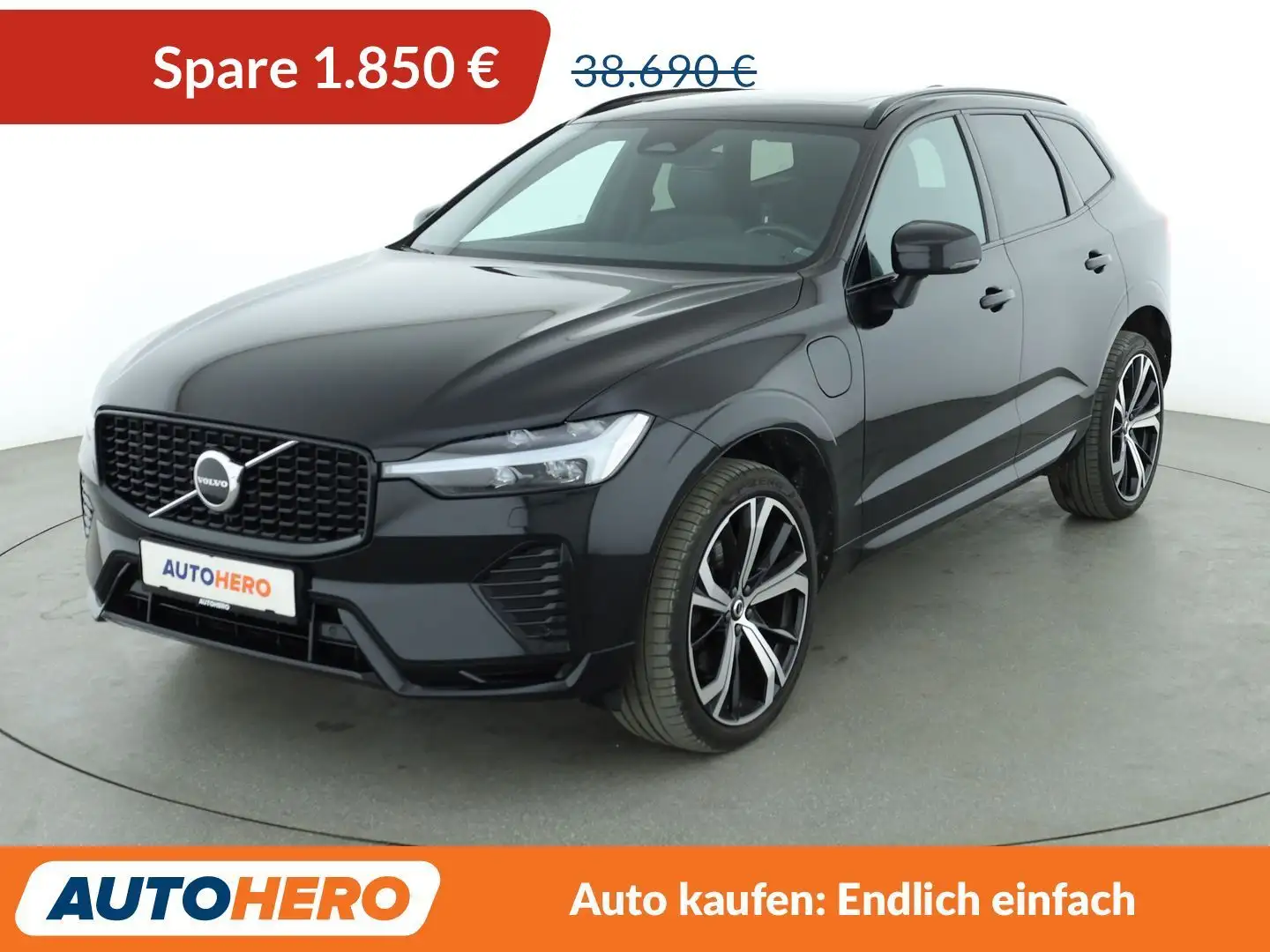 Volvo XC60 2.0 T8 Plug-in Hybrid R Design AWD Aut.*NAVI*LED* Schwarz - 1
