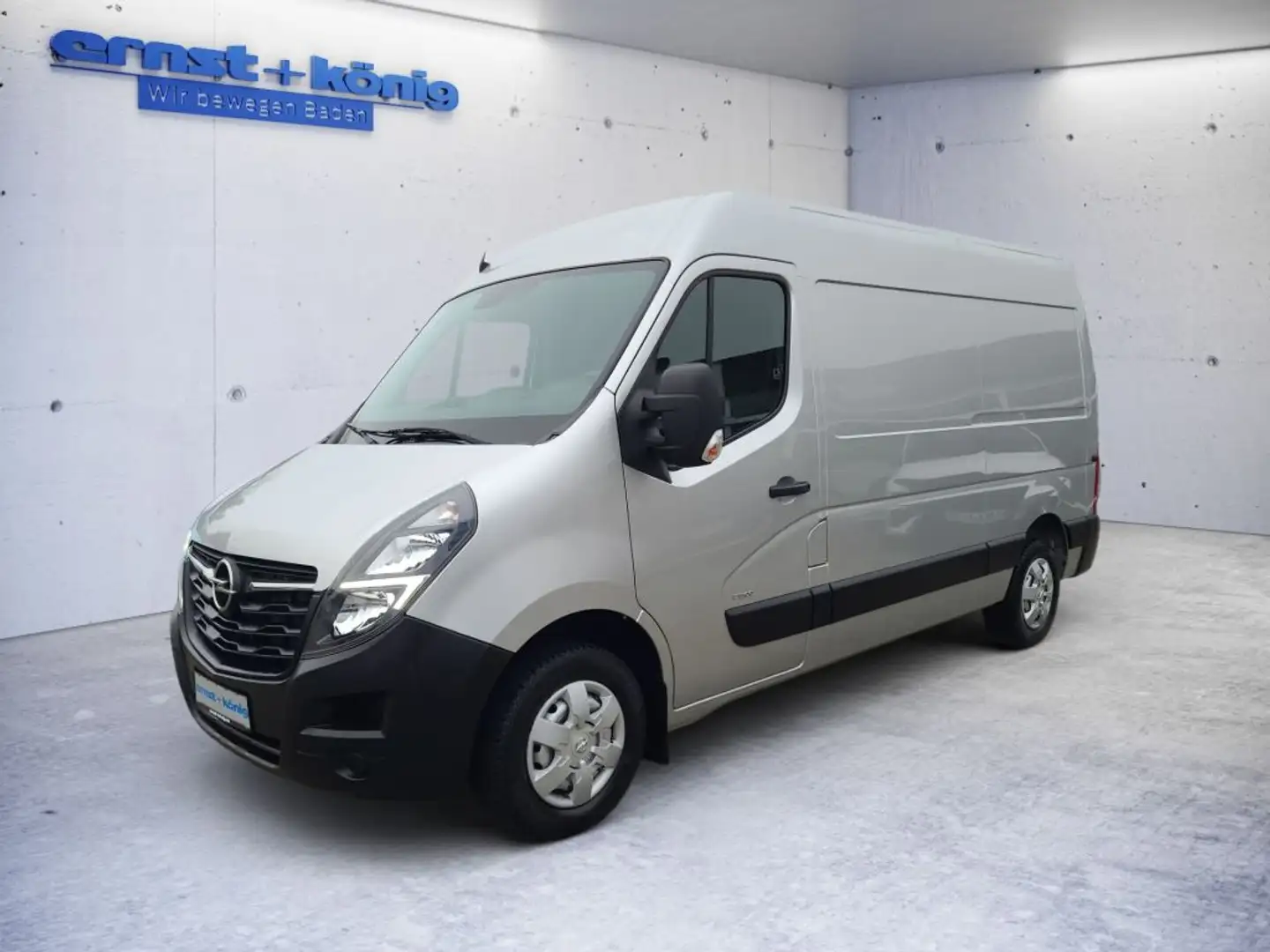 Opel Movano 2.3 D L2H2 2WD VA Silber - 1