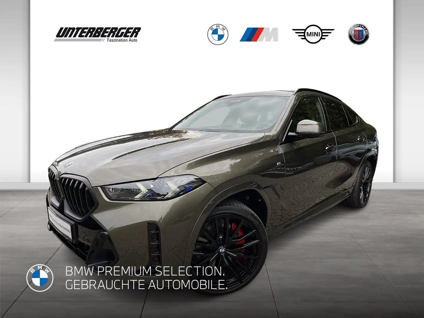 BMW X6 xDrive40d M Sportpaket Pro-BMW Niere Iconic Glow-A Grün - 1