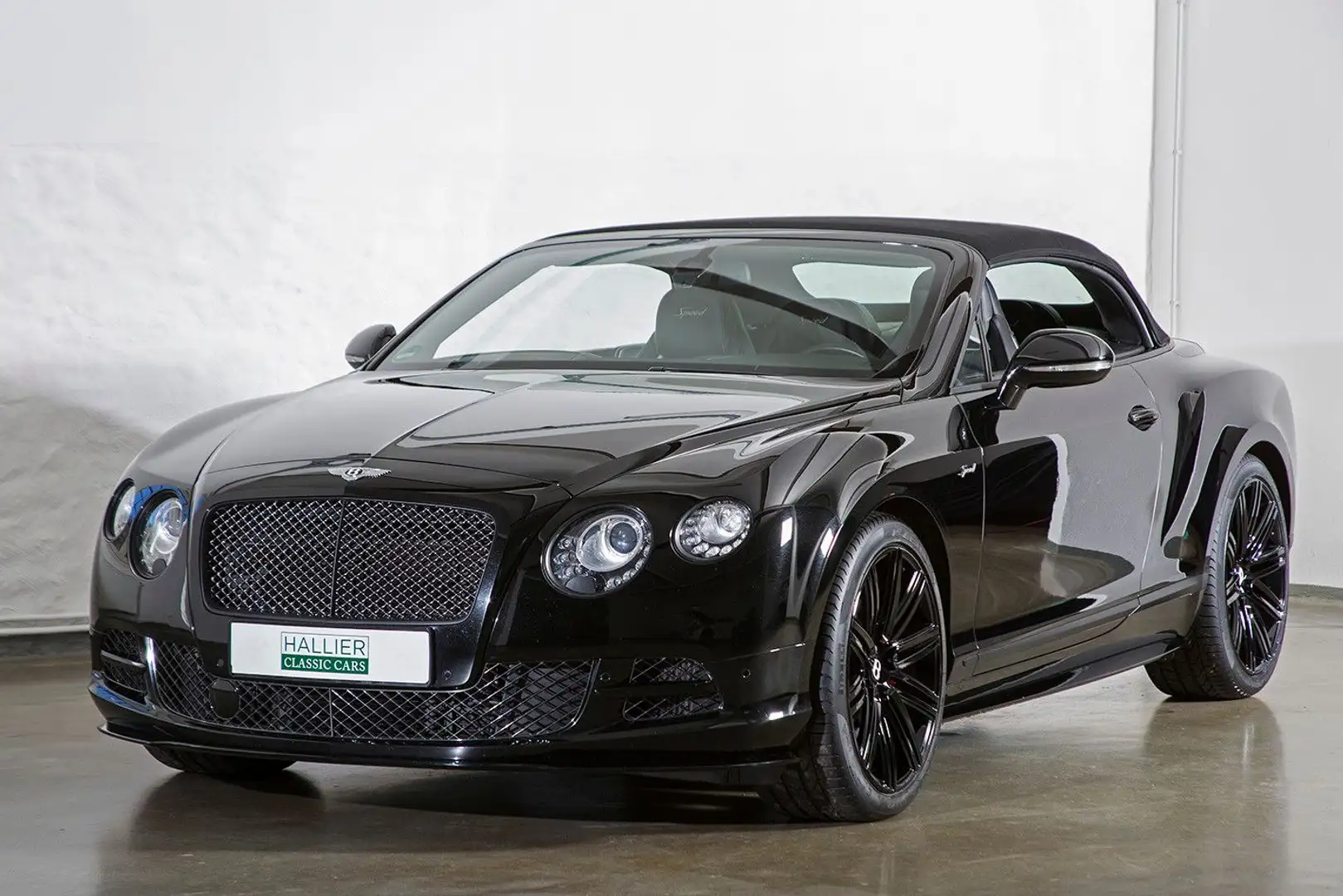 Bentley Continental GTC Speed W12, sehr gepflegt, 467 KW Schwarz - 1