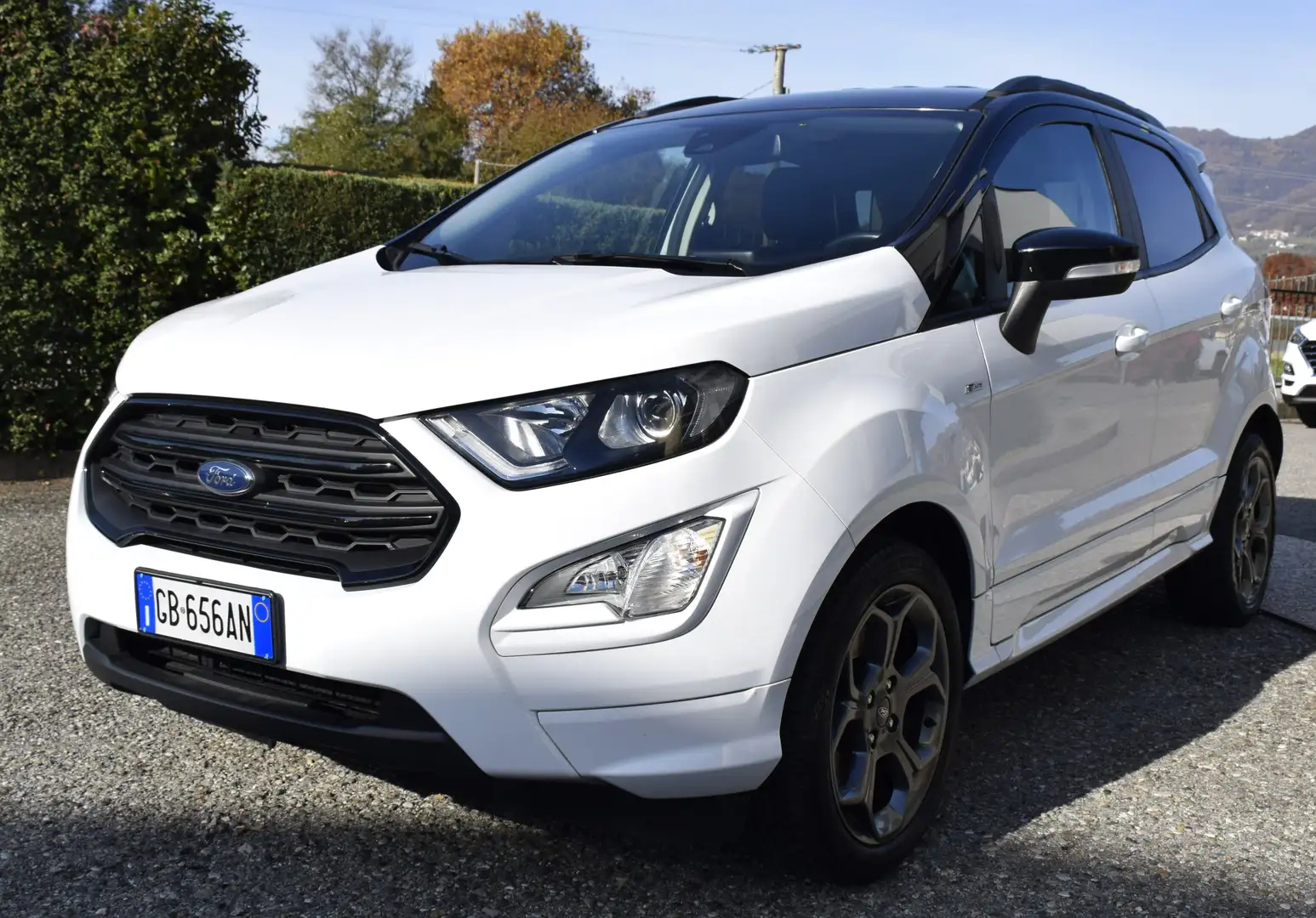 Ford EcoSport 1.0 ecoboost 125cv. S&S ST-Line Tetto nero Bianco - 2