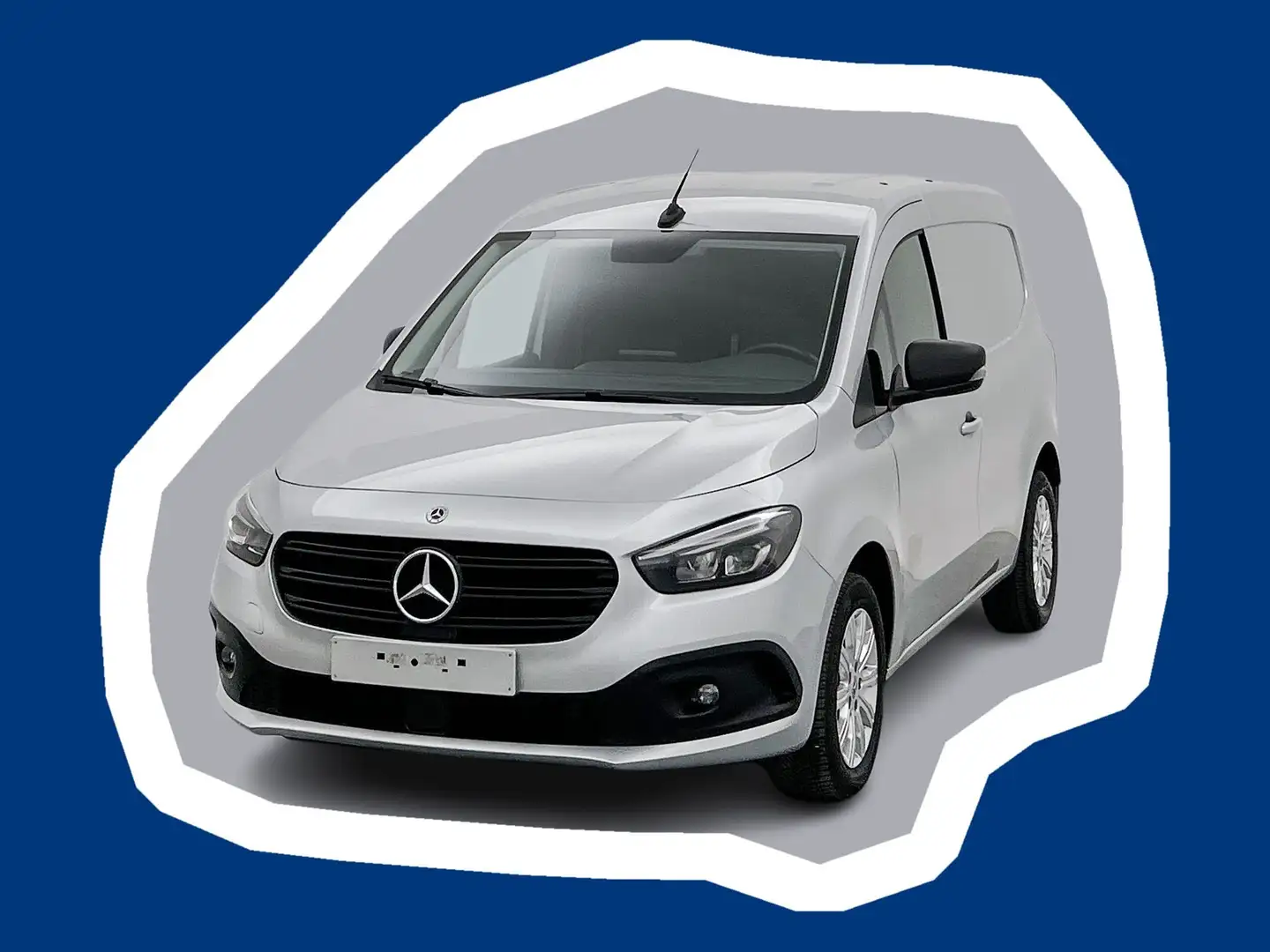 Mercedes-Benz Citan 110 CDI L1 Pro Led Navigatie Trekhaak Camera Cruis Argent - 1