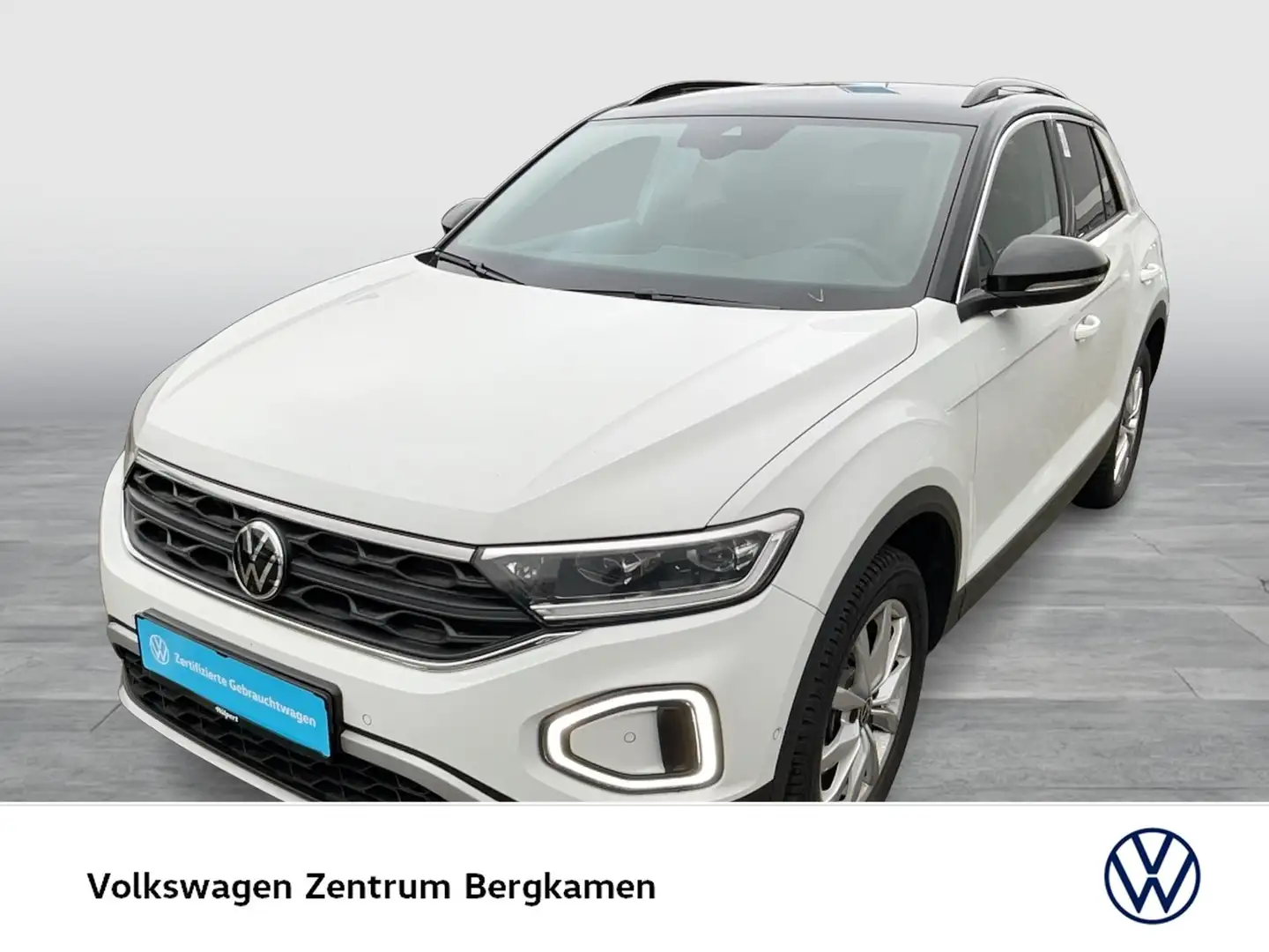 Volkswagen T-Roc 2.0 GOAL AHK CAM ACC LM18 NAVI CARPLAY Weiß - 2