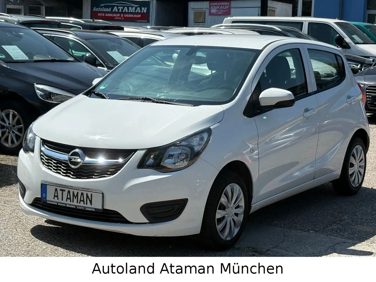 Opel Karl 1.0 Edition / Klima / 5-trg / Euro6 Weiß - 1