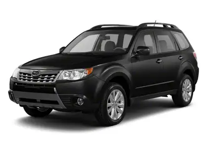 Black 2012 Subaru Forester SUV / Crossover All-Wheel Drive Automatic