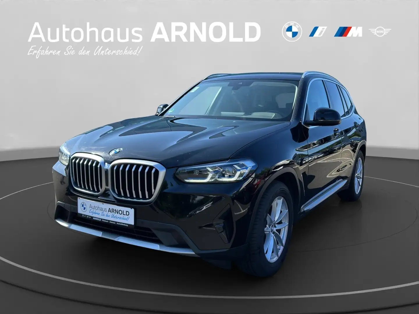 BMW X3 xDrive20d ZA DAB WLAN Komfortzg. AHK Shz Schwarz - 1