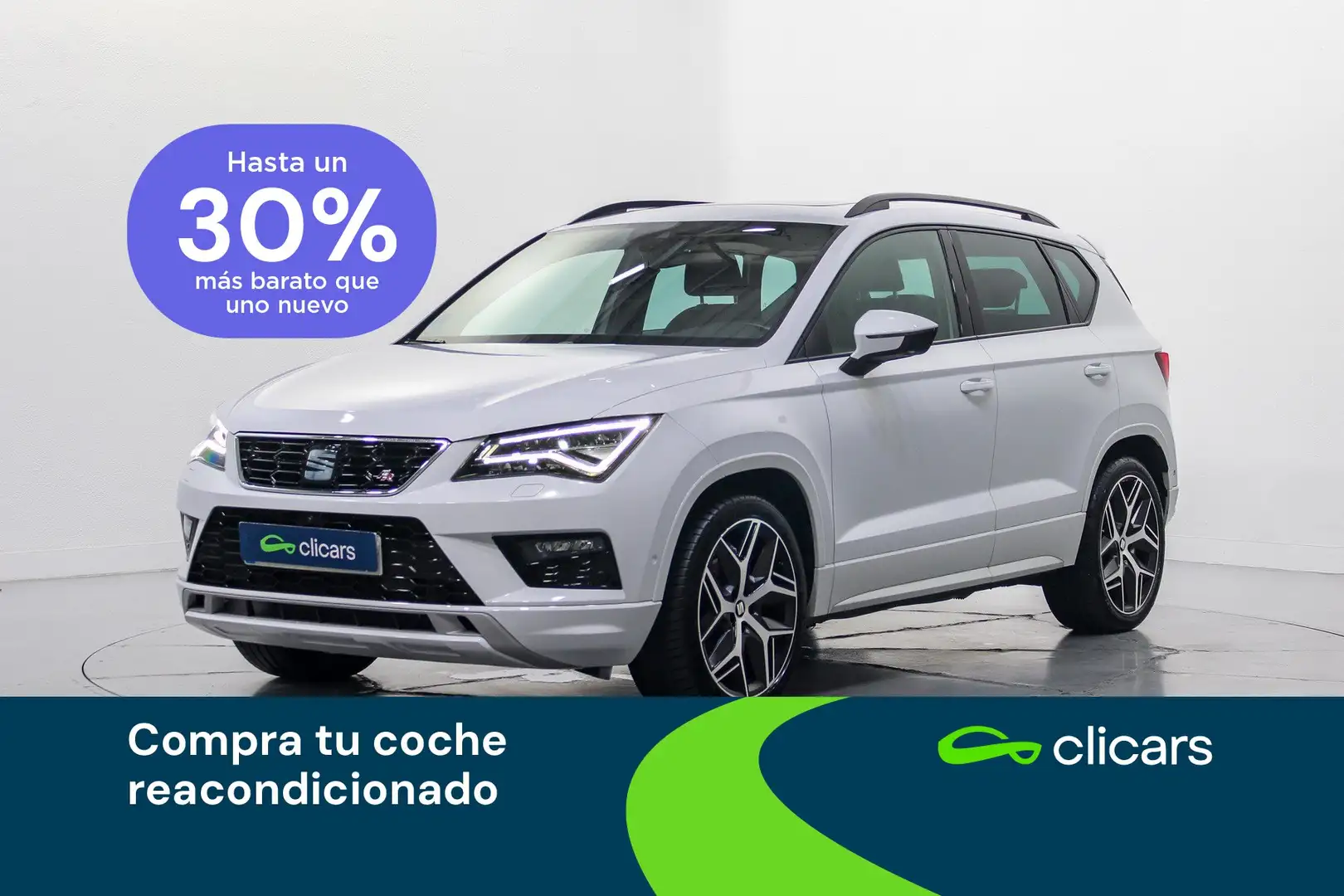SEAT Ateca 2.0TDI CR S&S FR 4Drive DSG7 190 Blanco - 1