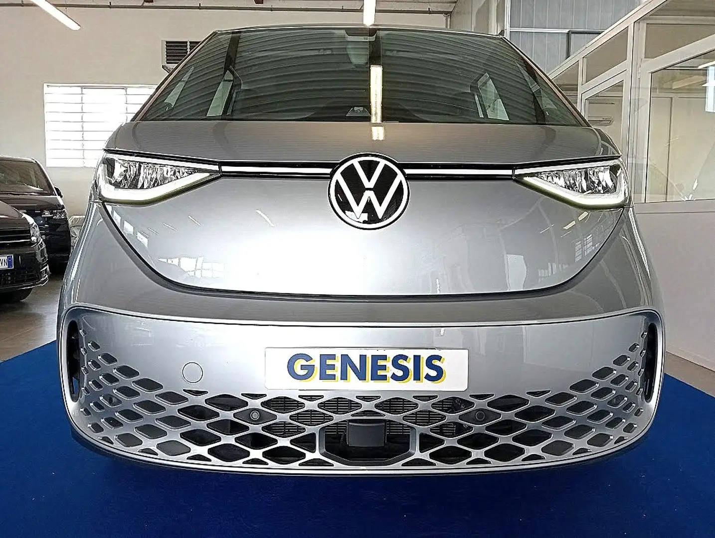 Volkswagen ID. Buzz 77 kWh Pro+ AUTOCARRO 5POSTI N1 PREZZO+IVA Grijs - 2