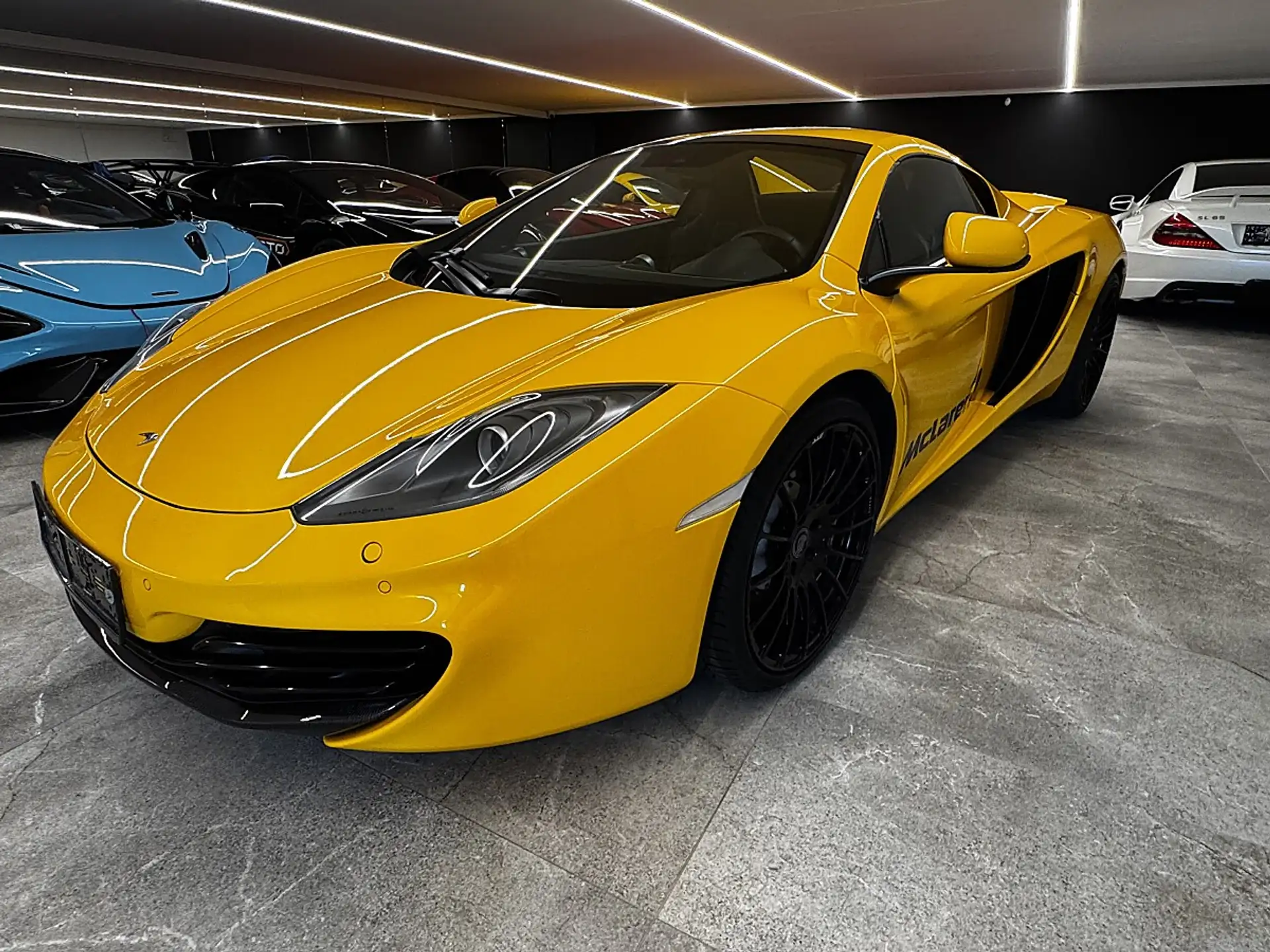 맥라렌 MP4-12C 12 C Spider 2013 노랑 사진 8