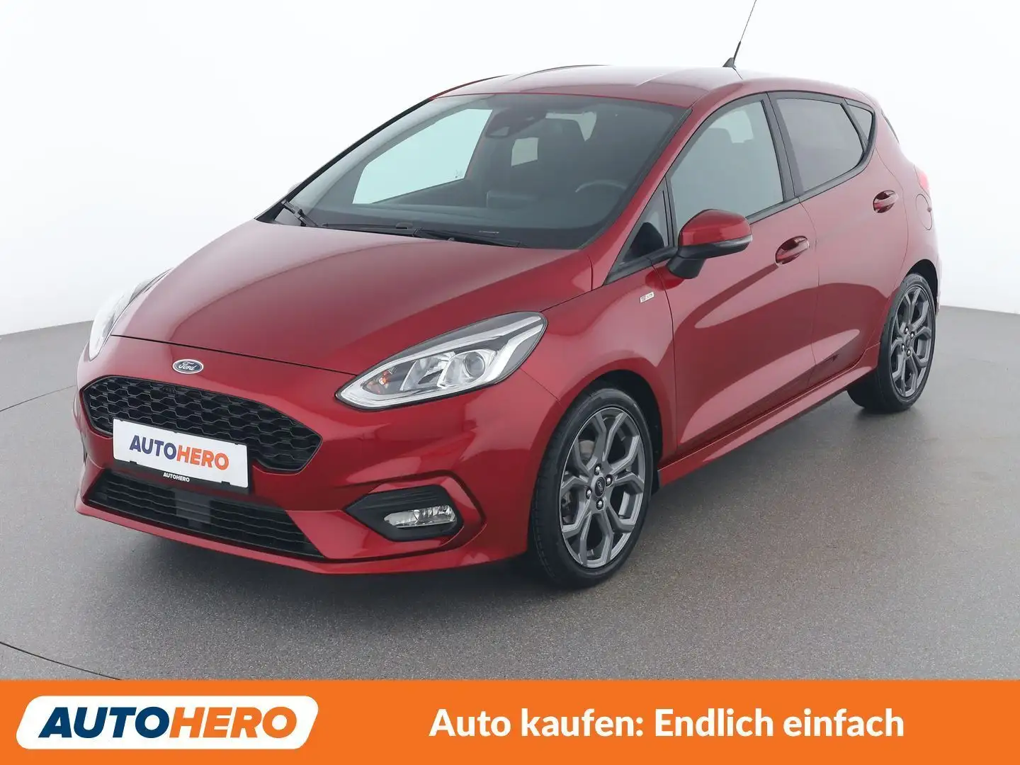 Ford Fiesta 1.0 EcoBoost ST-Line Rot - 1