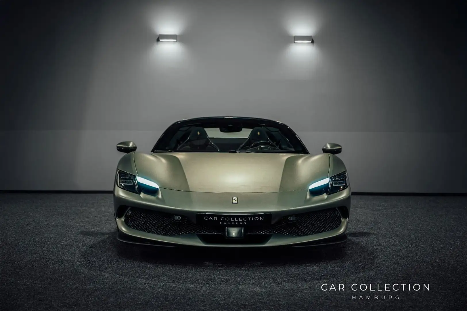 Ferrari 296 GTS Verde Masoni Opaco | Carbon | JBL | Lift Verde - 2