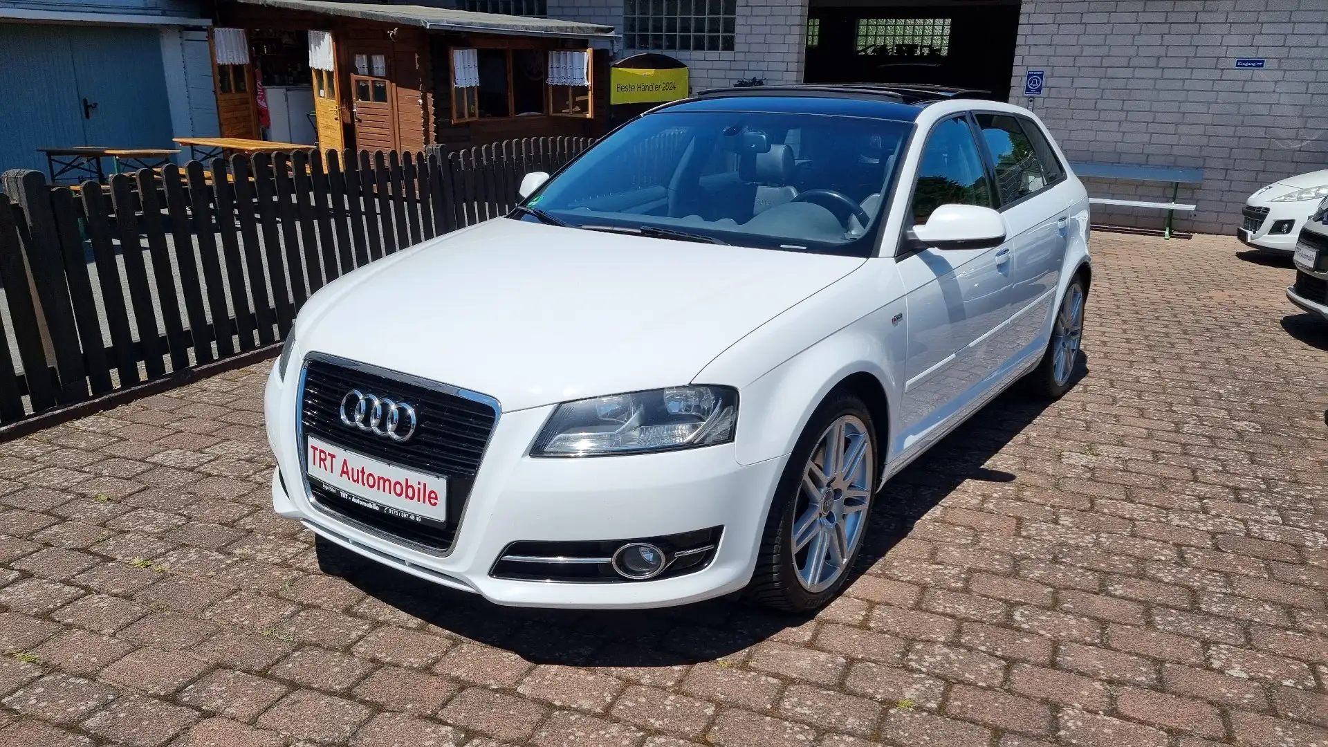 Audi A3 2.0 TDI S line Sportpaket plus Panorama Automatik Blanco - 2