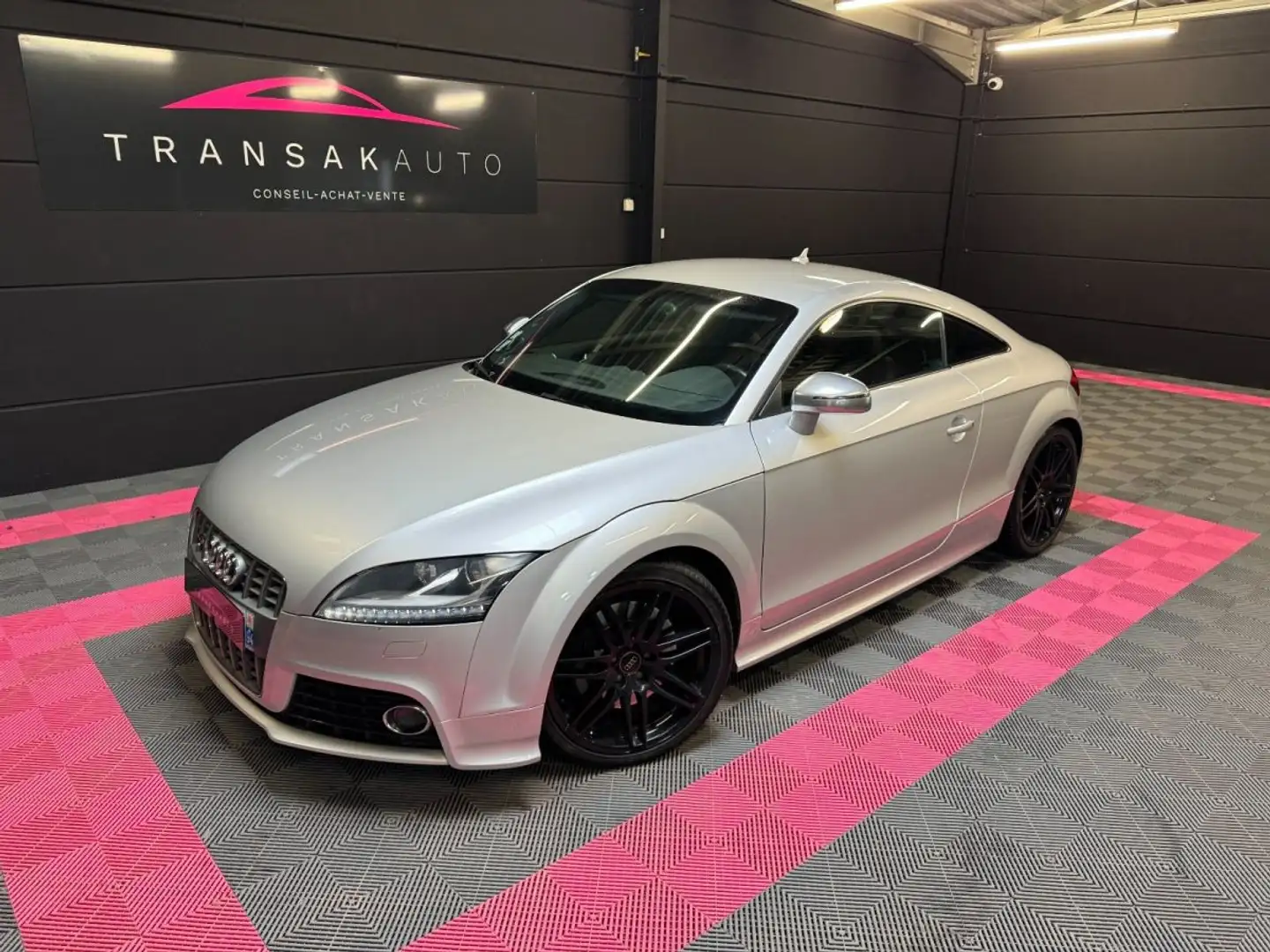 Audi TTS 2.0 TFSI 272cv Quattro S-tronic Carnet d'entretien Factures Distribution ok Gris - 1