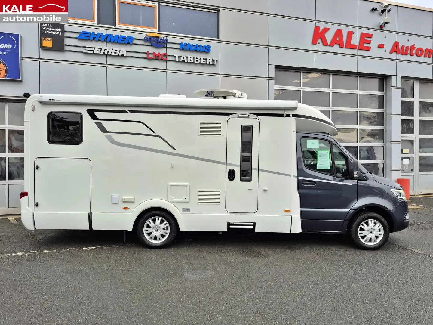 Hymer/Eriba Tramp S 680*Lithium*AHK*SAT/TV*LED*Markise*3,5t* Grau - 2