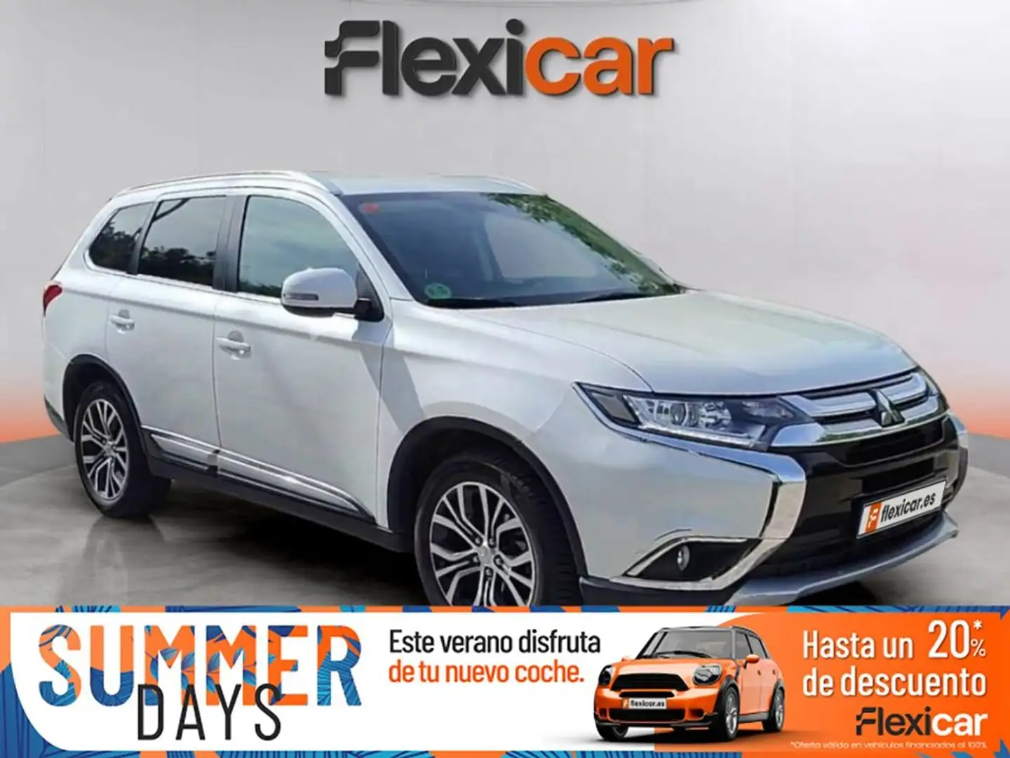 Mitsubishi Outlander 200 MPI Kaiteki CVT 2WD 7 Plazas Bianco - 1