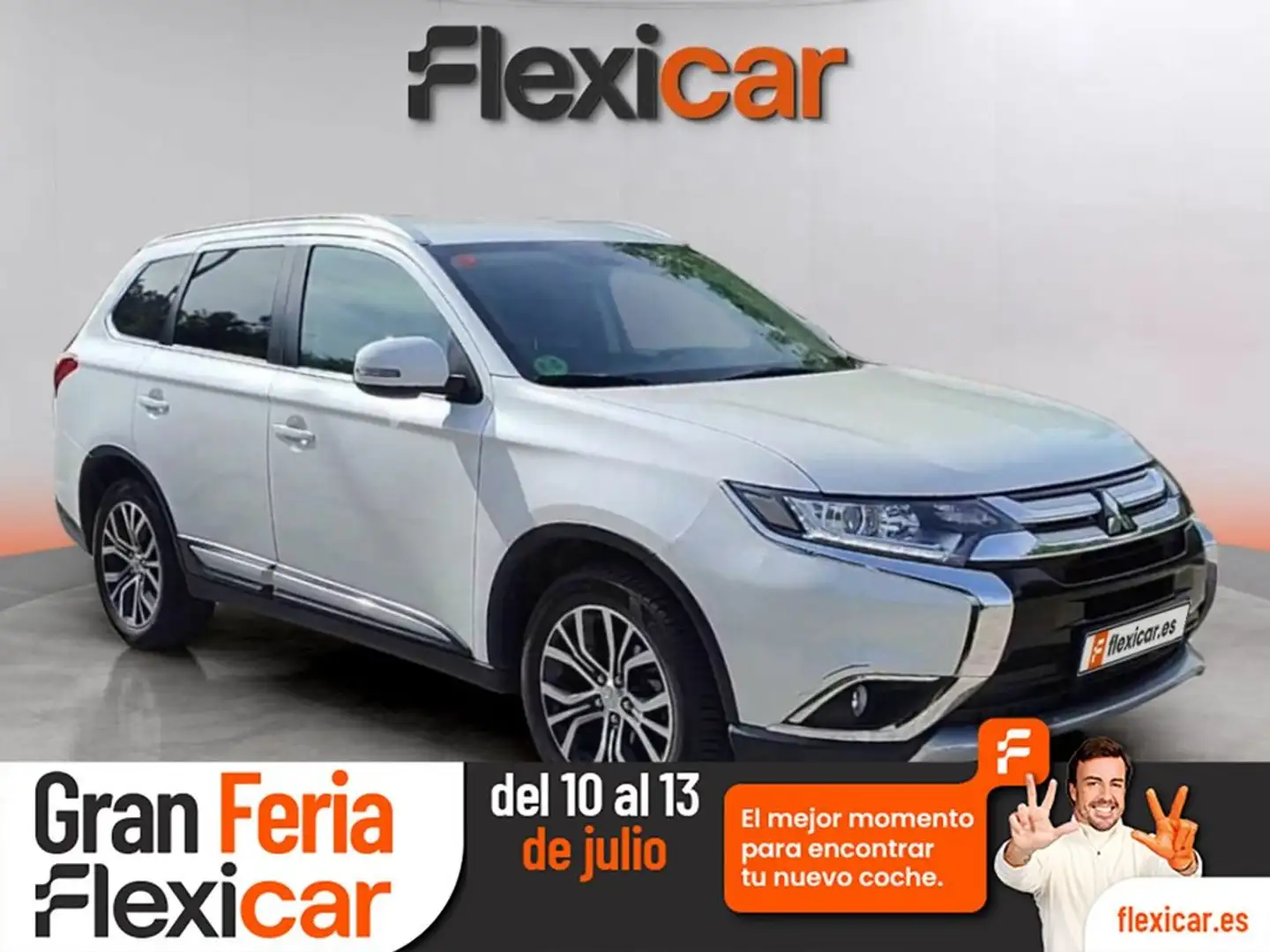 Mitsubishi Outlander 200 MPI Kaiteki CVT 2WD 7 Plazas Blanco - 1