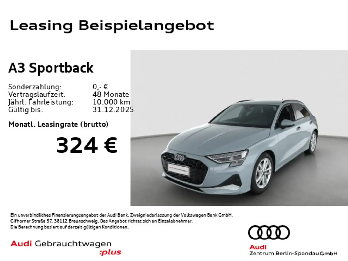 Audi A3 35 TFSI Adv. *ACC*AHK*HuD*SONOS* Grau - 1