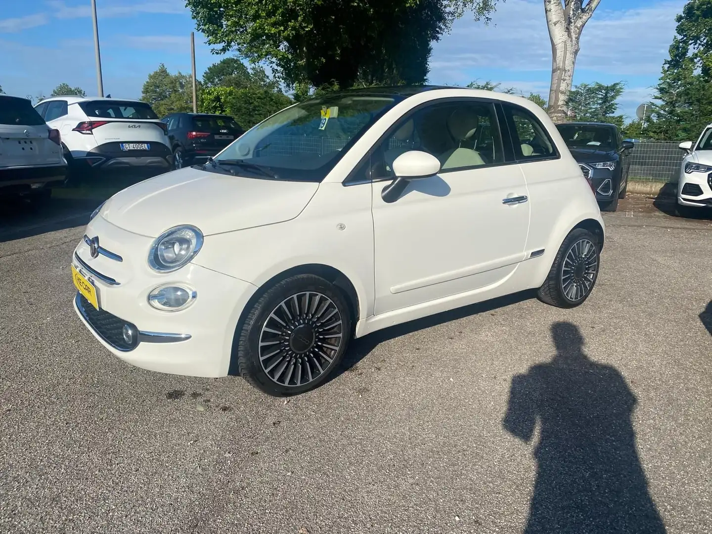 Fiat 500 1.2 Lounge TETTO PANORAMICO PREZZO REALE Bianco - 1