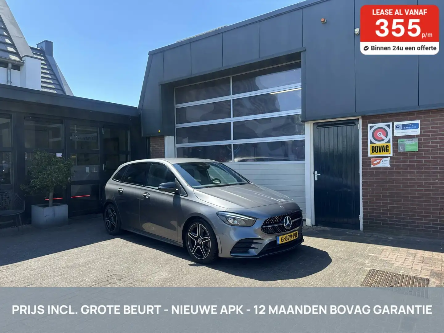 Mercedes-Benz B 200 Business AMG CARPLAY/TH *ALL-IN PRIJS* Grijs - 1