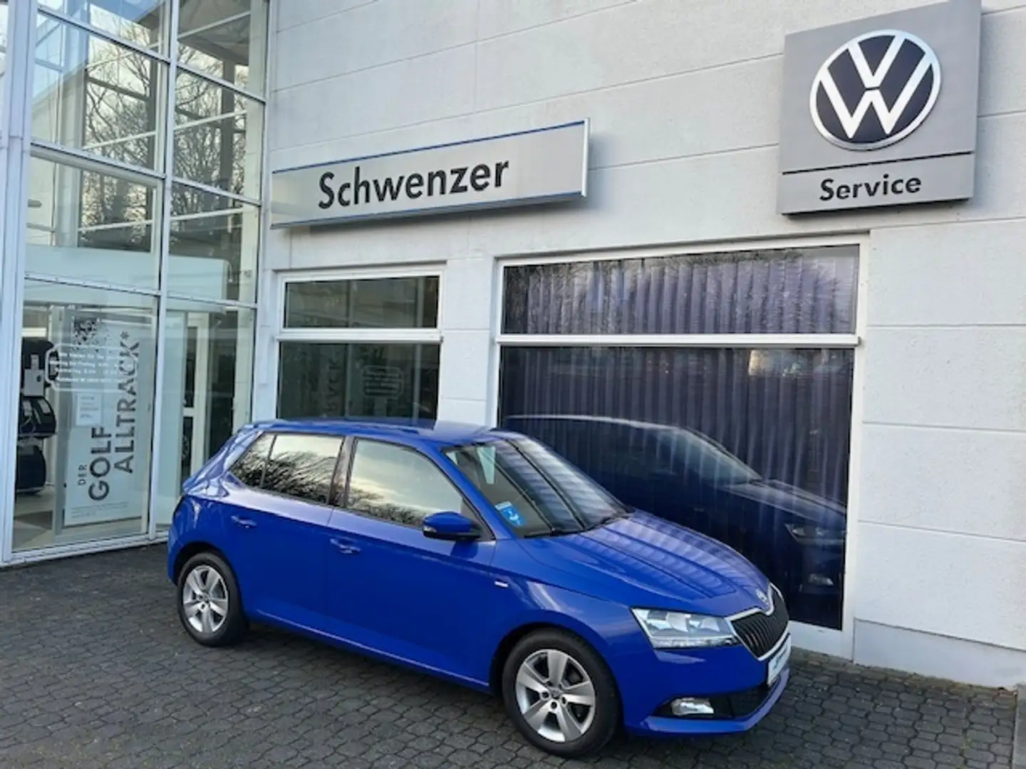 Skoda Fabia Ambition SHZ GRA PDC hi. KLIMA ALU Azul - 2