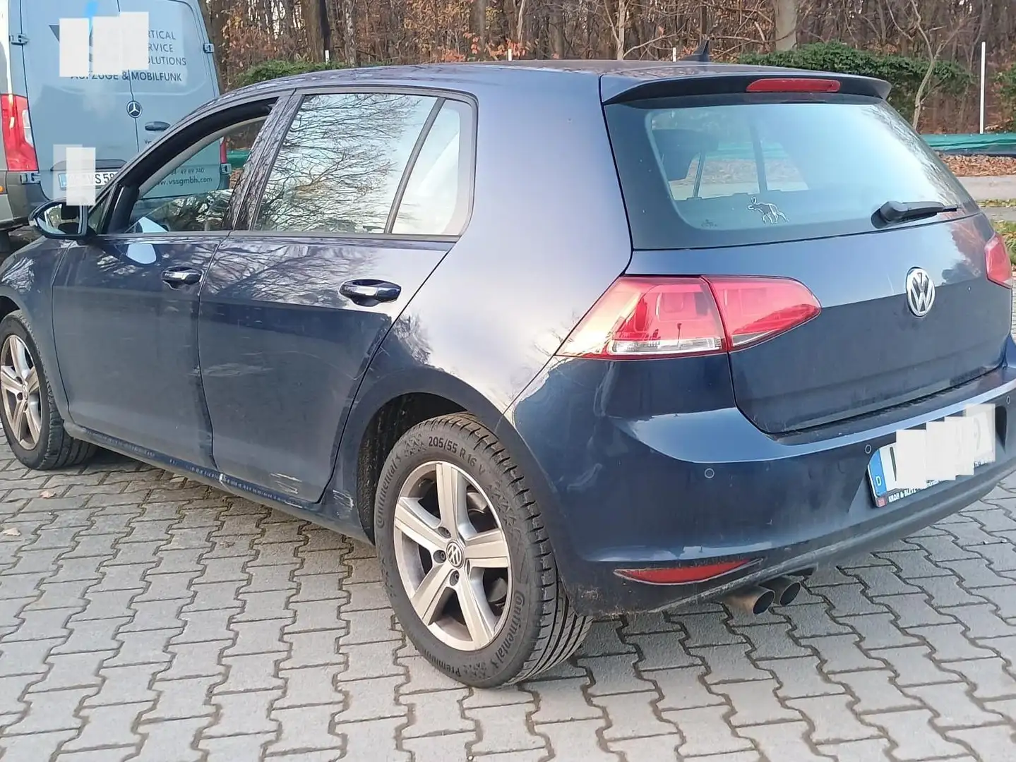 Volkswagen Golf Comfortline BMT*Automatik*Zahnriemen Neu* Bleu - 2