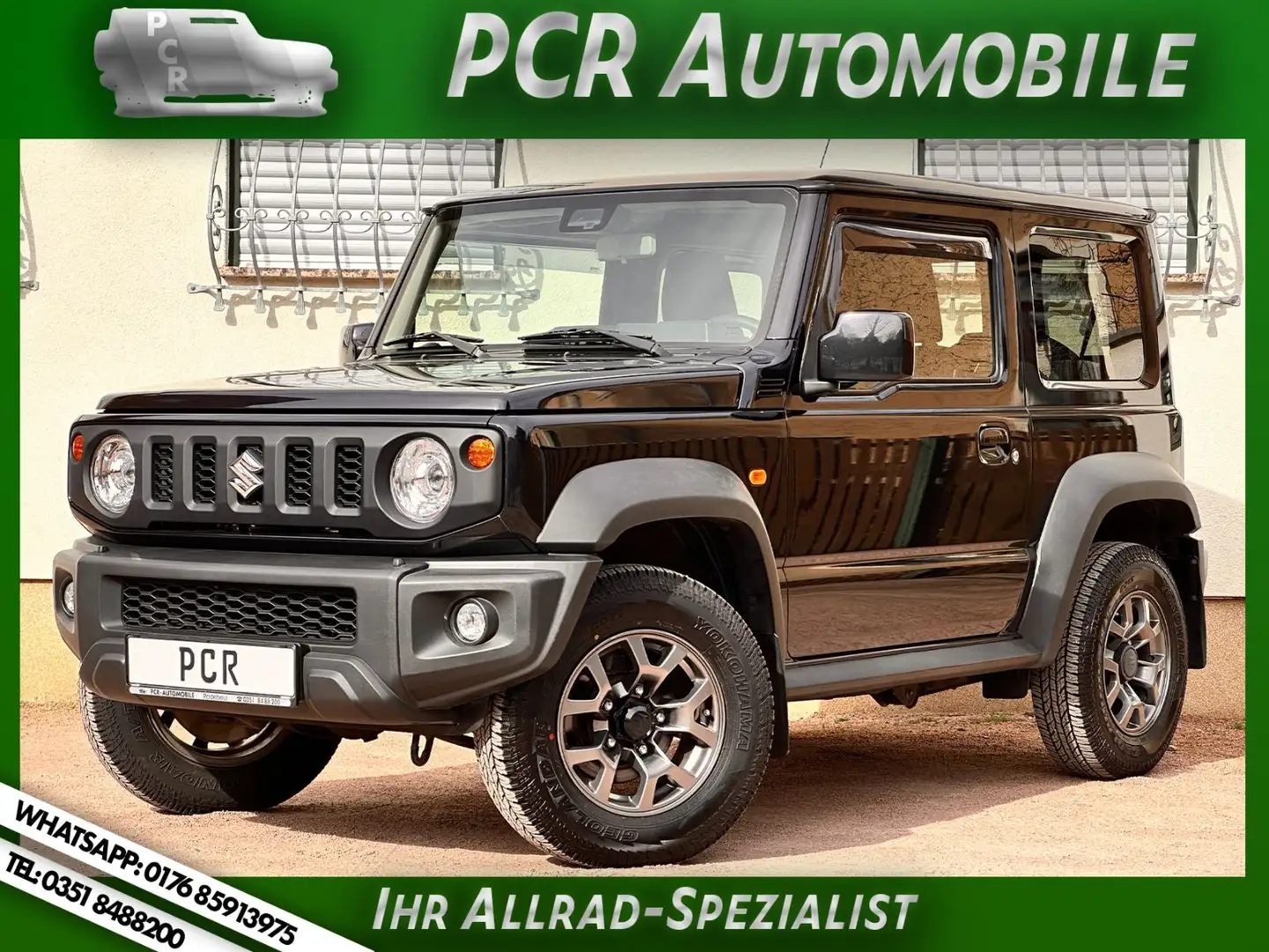 Suzuki Jimny Comfort PLUS 4 Sitzer LED Navi AHK TOP Noir - 1