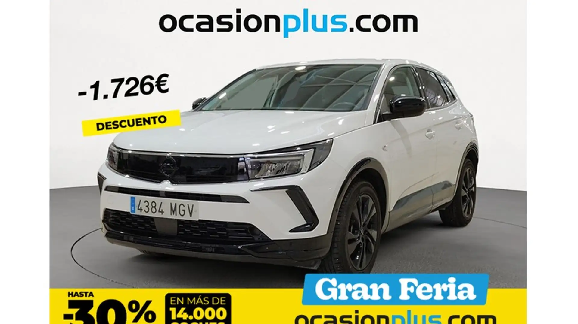 Opel Grandland 1.2T S&S GS 130 Blanc - 1