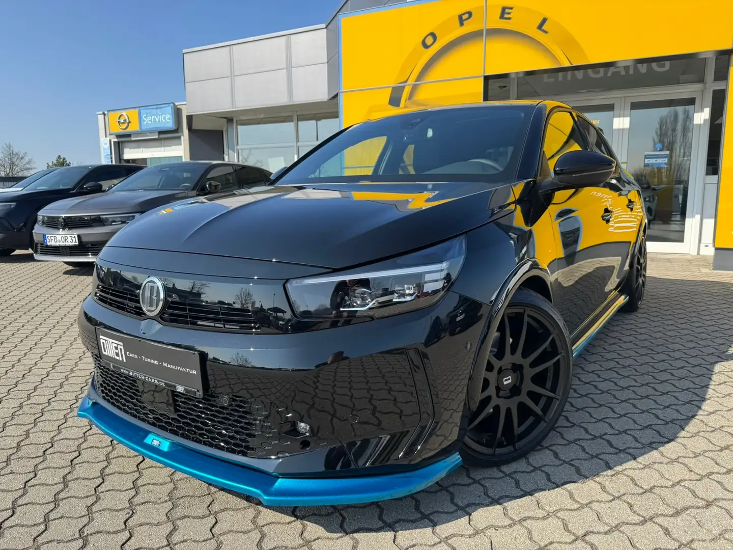 Opel Corsa F GS Schwarz - 2