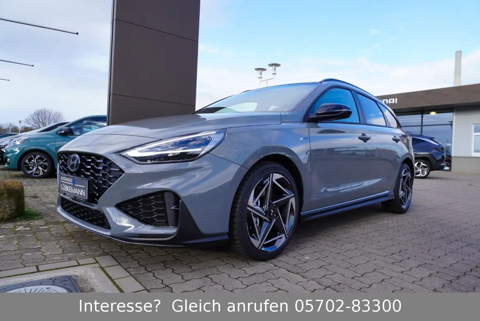 Hyundai i30 Kombi 1.5 T-GDI 48V-MH N Line DCT *PANO+SITZ Gris - 1