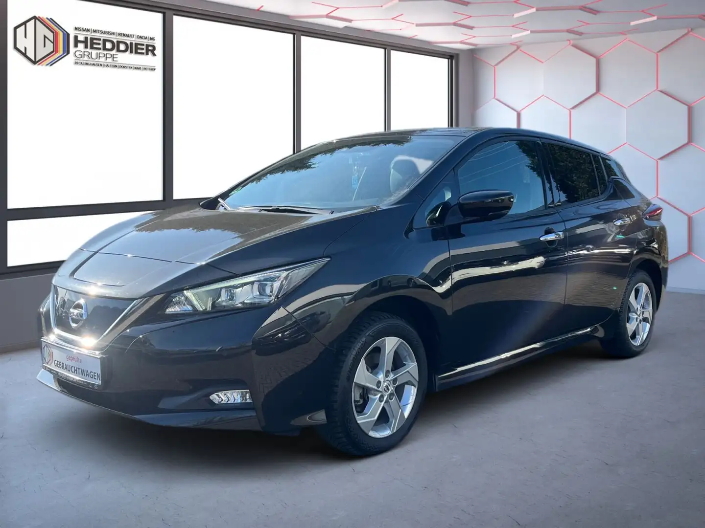Nissan Leaf e+ Tekna 62kWh Schwarz - 1