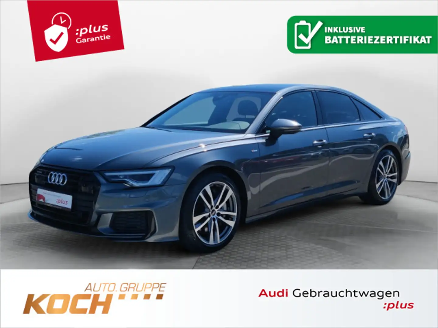Audi A6 50 TFSI e q. S-Tronic S-Line 2x, Ma Grijs - 1