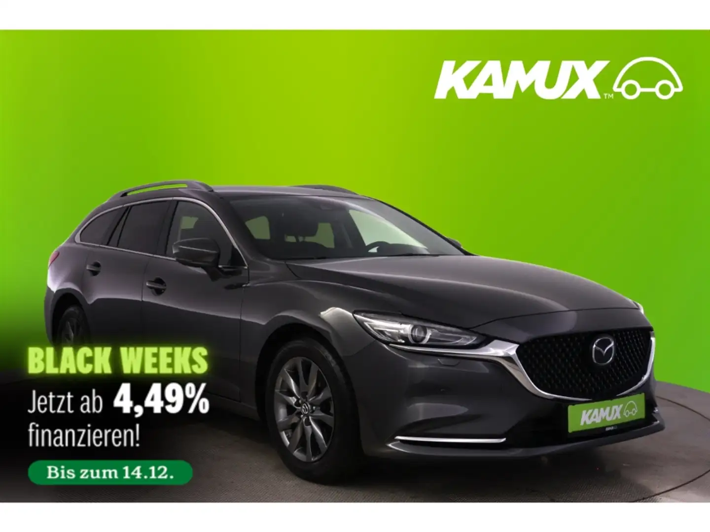 Mazda 6 2.0SKYACTIV-G Kombi Aut.Sports-Line+LED+NAVI Grau - 1
