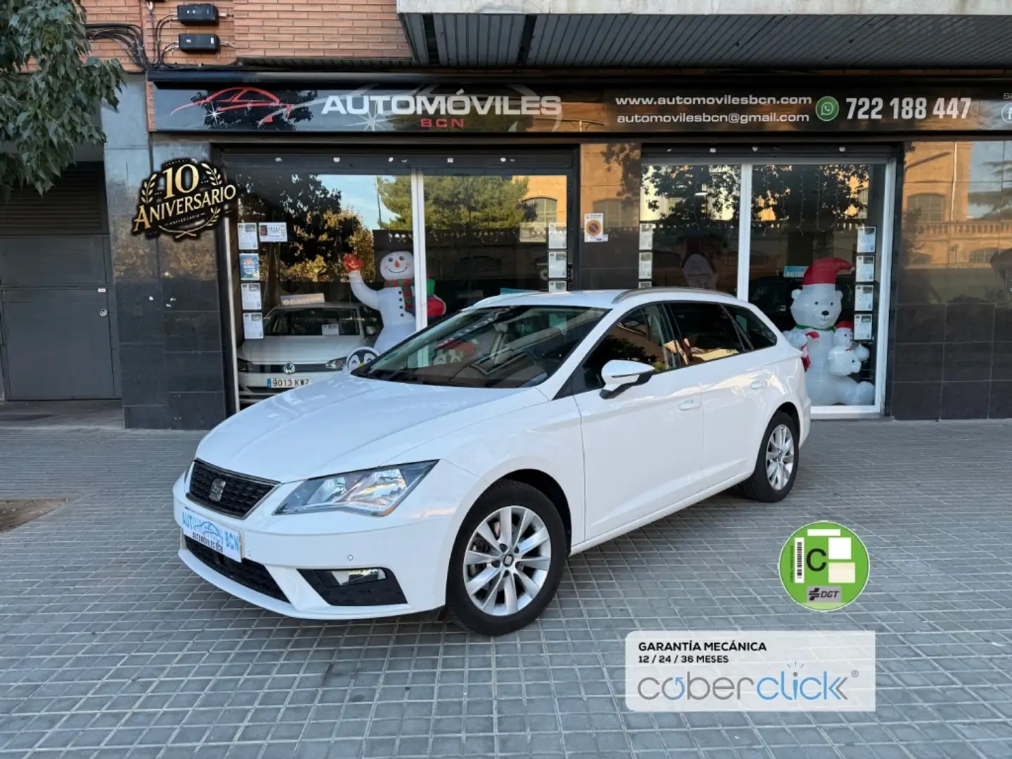 SEAT Leon 1.6TDI CR S&S Style 115 Blanco - 1