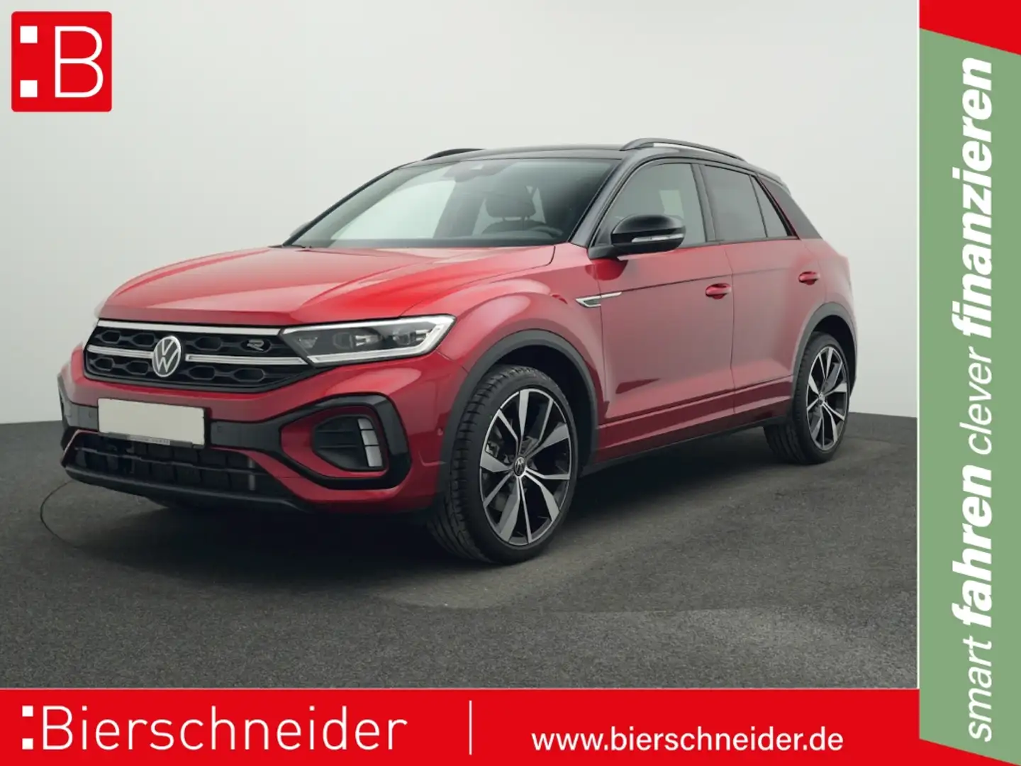 Volkswagen T-Roc 1.5 TSI DSG R-Line AHK IQ.LIGHT KAMERA ACC 19 Rot - 1