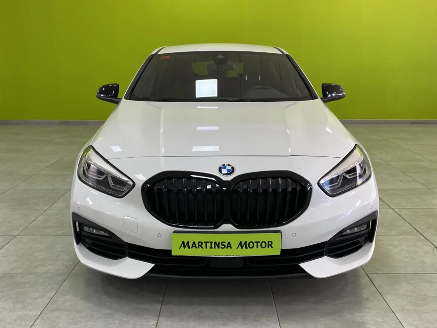 BMW 116 116dA Blanc - 2