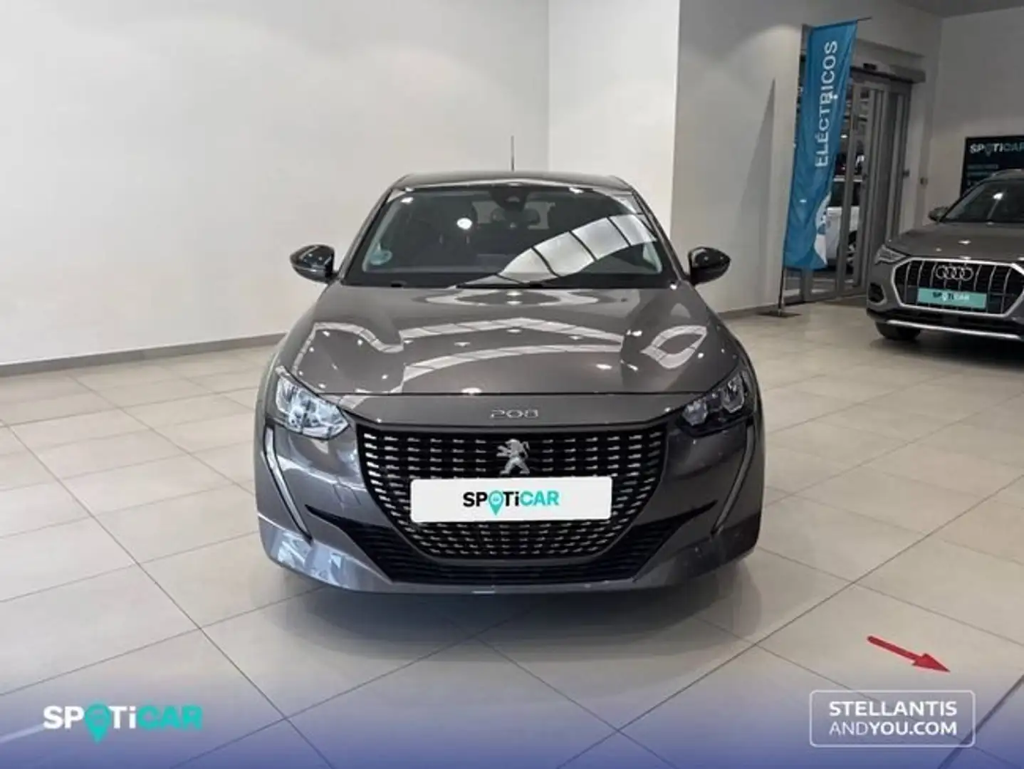 Peugeot 208 BlueHDi 73kW (100CV) Allure Gris - 2
