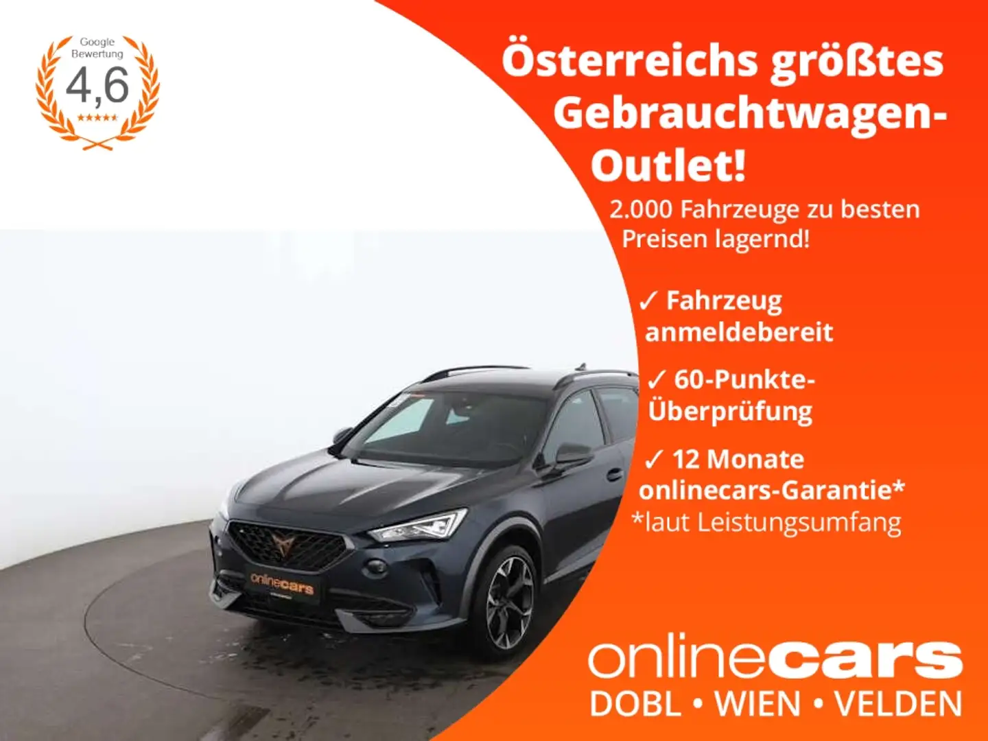 CUPRA Formentor 1.5 TSI Aut LED RADAR LEDER SITZHZG PDC Grau - 1