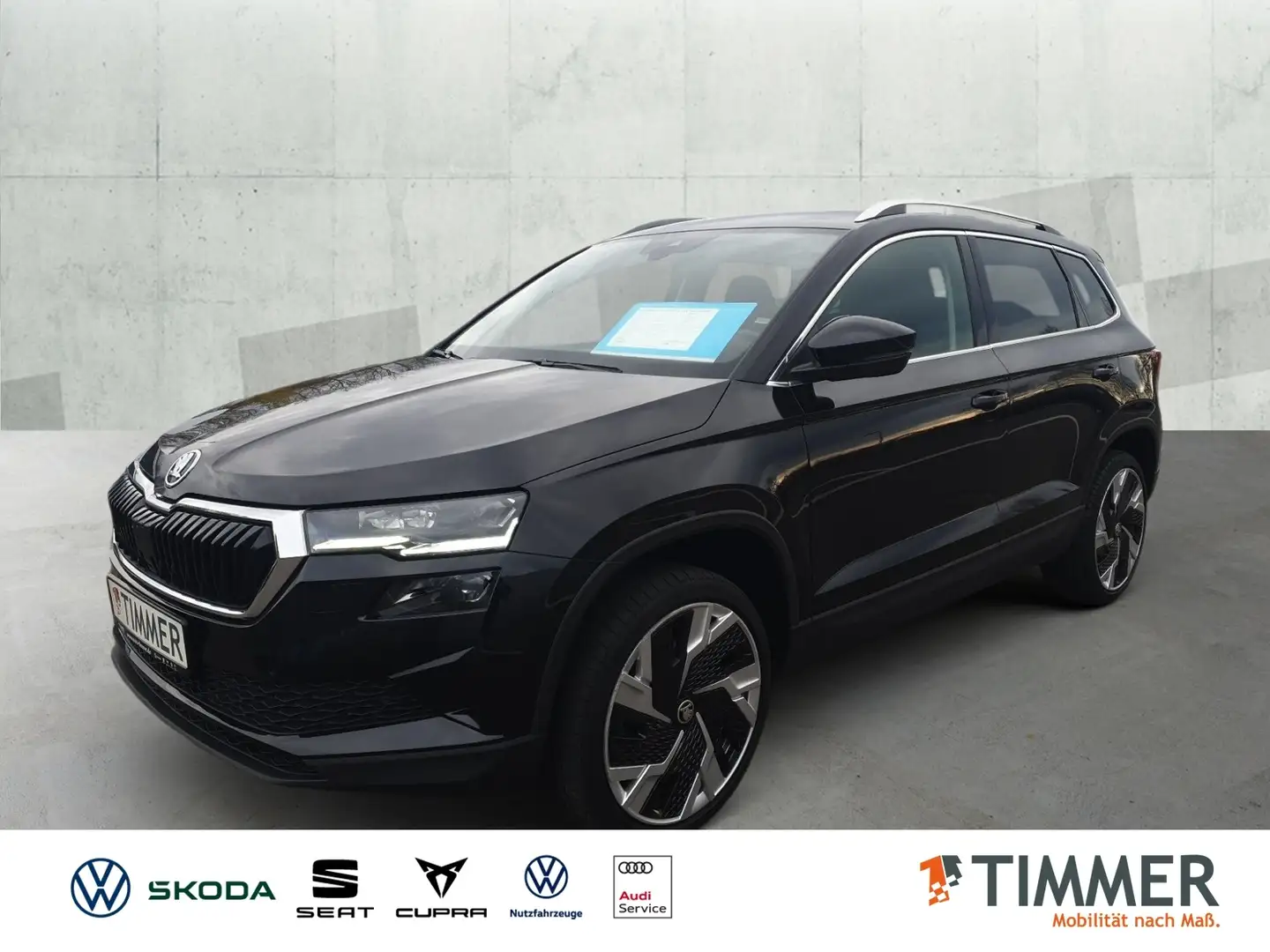 Skoda Karoq 2.0 TDI DSG STYLE *AHK *PANO *MATRIX *ACC *VIRTUA Noir - 1