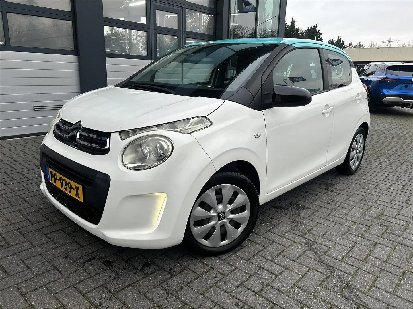 Citroen C1 1.0 e-VTi 68 AirDream Feel, Airco, BT, 12mnd Bovag Wit - 1